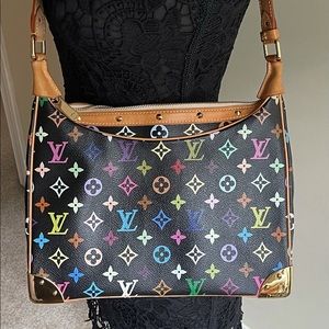 Vintage LV Monogram Boulogne Multicolore Bag